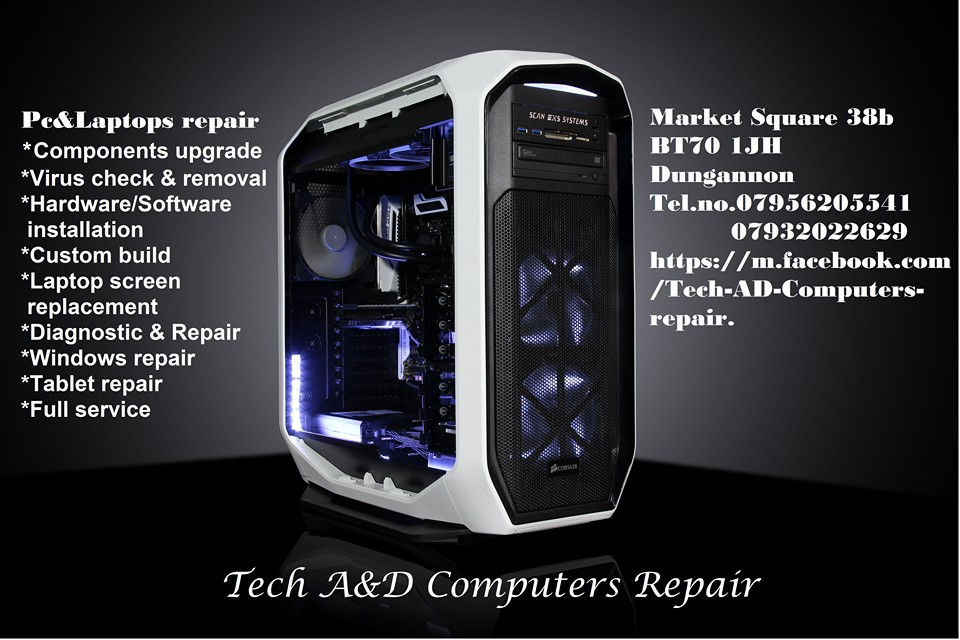 Tech A&D Computers Repair | Dungannon