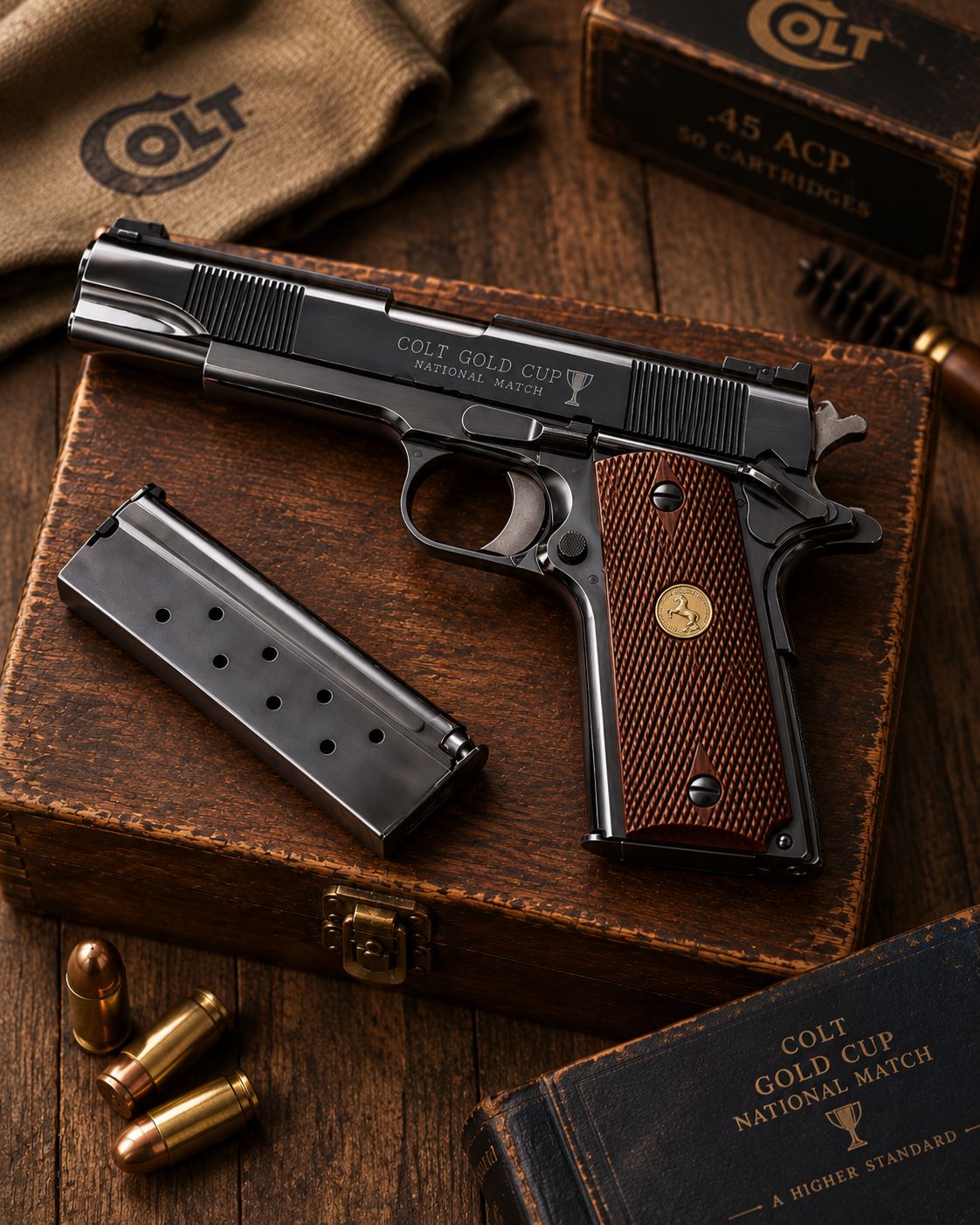 Colt Gold Cup National Match | Classic Collector Display