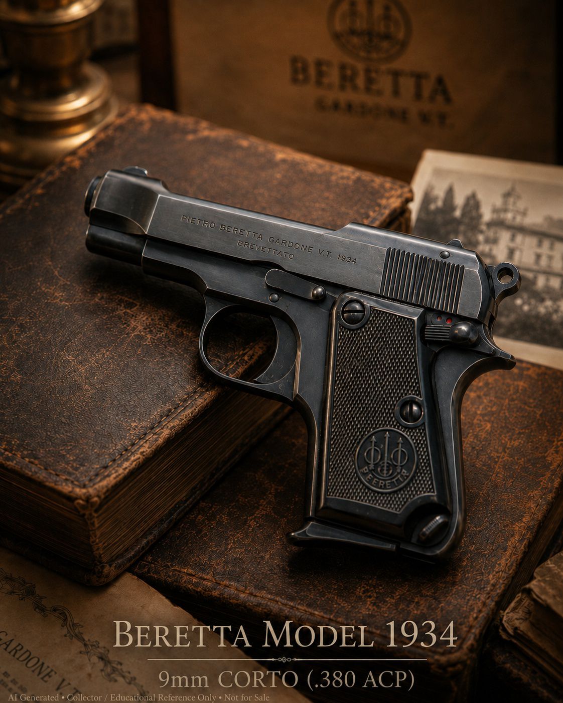 Beretta Model 1934 — Old World Classic #CollectorReference