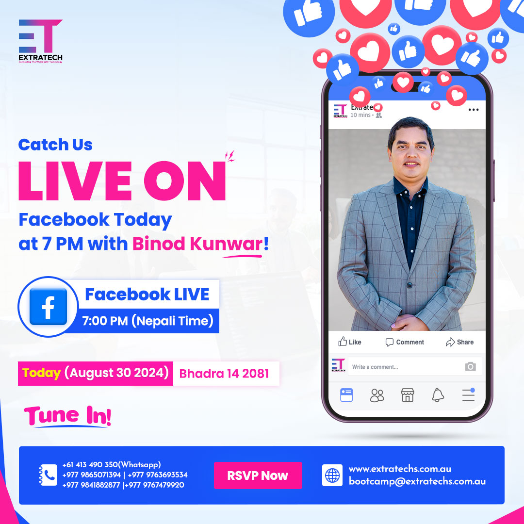 Extratech Nepal - The 𝐅𝐫𝐞𝐞 𝐎𝐫𝐢𝐞𝐧𝐭𝐚𝐭𝐢𝐨𝐧 𝐄𝐯𝐞𝐧𝐭 for the 𝐈𝐓... | Facebook