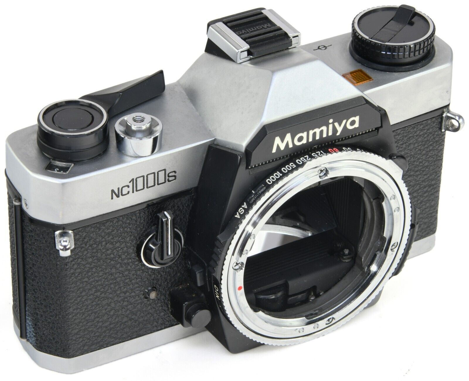 Vintage Mamiya NC1000 Camera with Mamiya Sekor CS 50mm f1.4 Lens