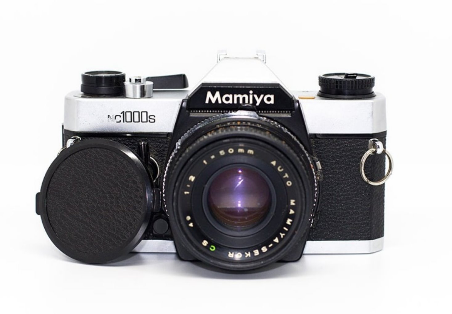 Vintage Mamiya NC1000 Camera with Mamiya Sekor CS 50mm f1.4 Lens