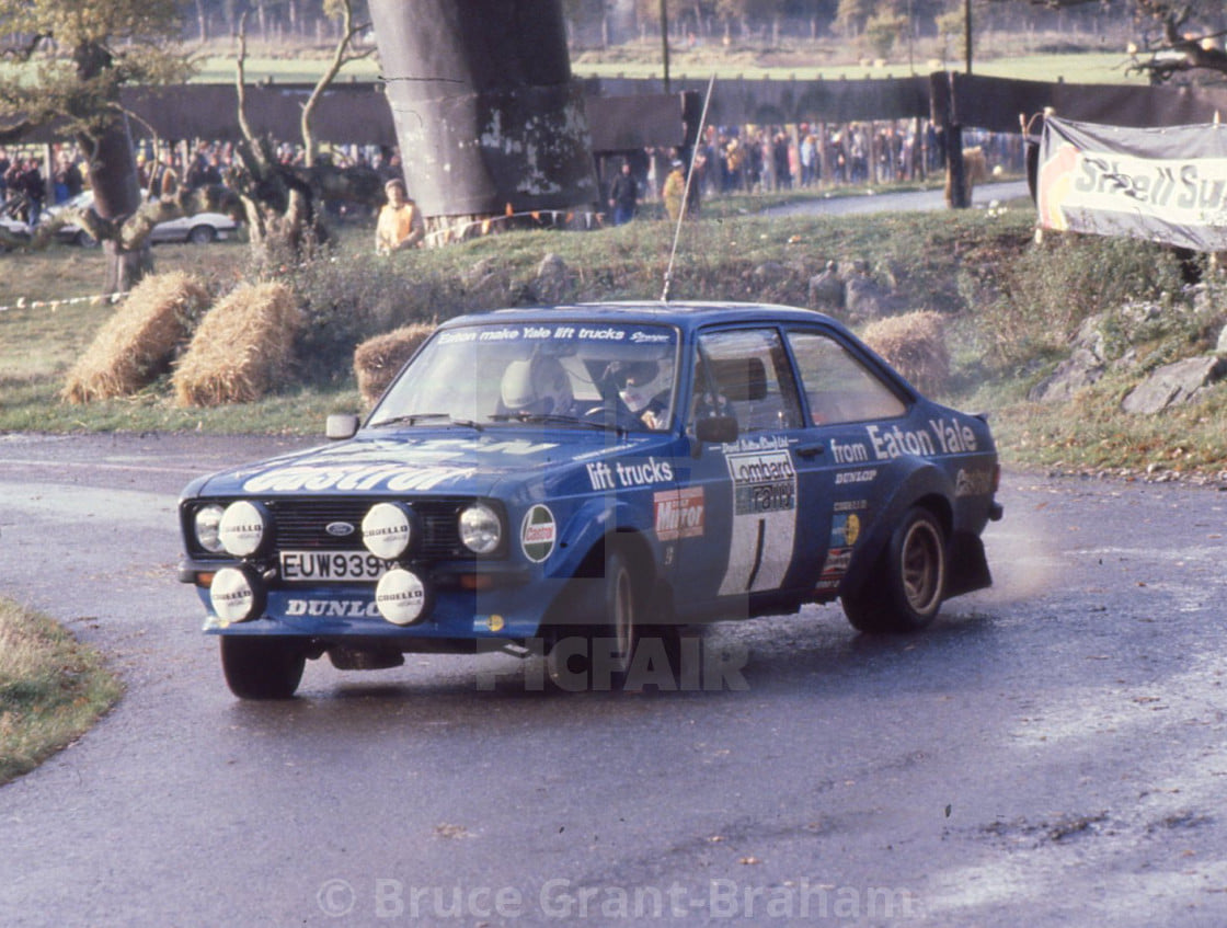 Trofeu TFRRUK49 FORD ESCORT MK2 5th RAC RALLY 1977 DAWSON-MARRIOTT 1:43