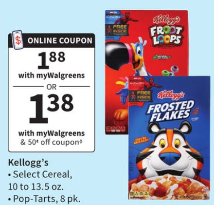 Wild for Wags - Kellogg's Frosted Flakes & Froot Loops As...