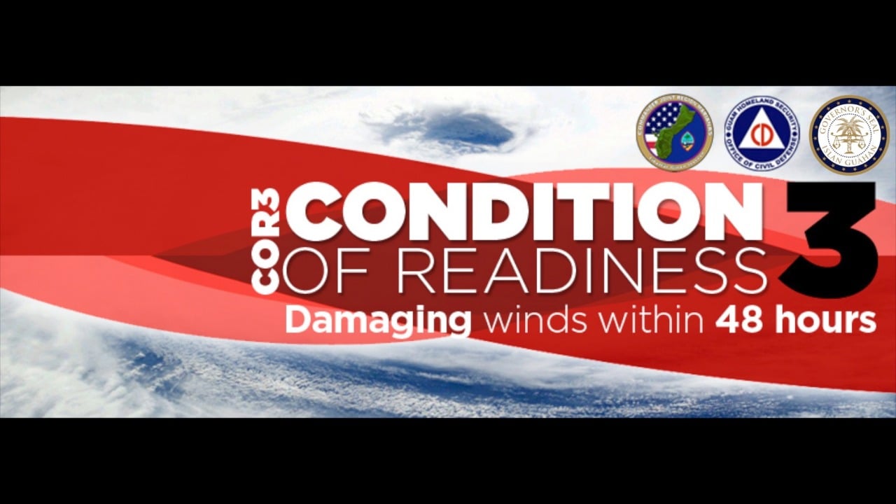 Joint - Joint Region Marianas Establishes Tropical Cyclone Condition of ...