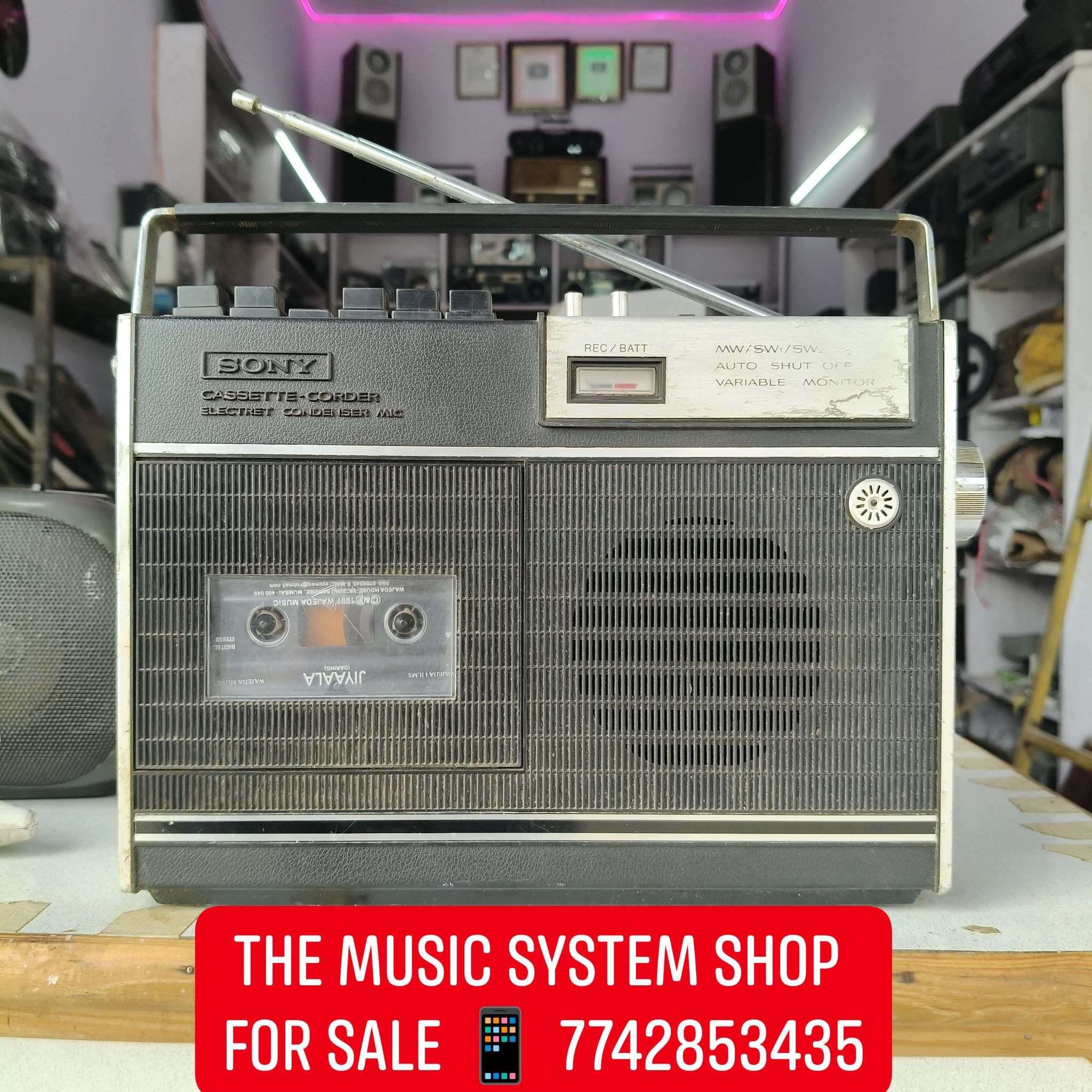 Sony Cassette -Corder Sale Made In Japan 👉📱 077428 53435 Watsapp