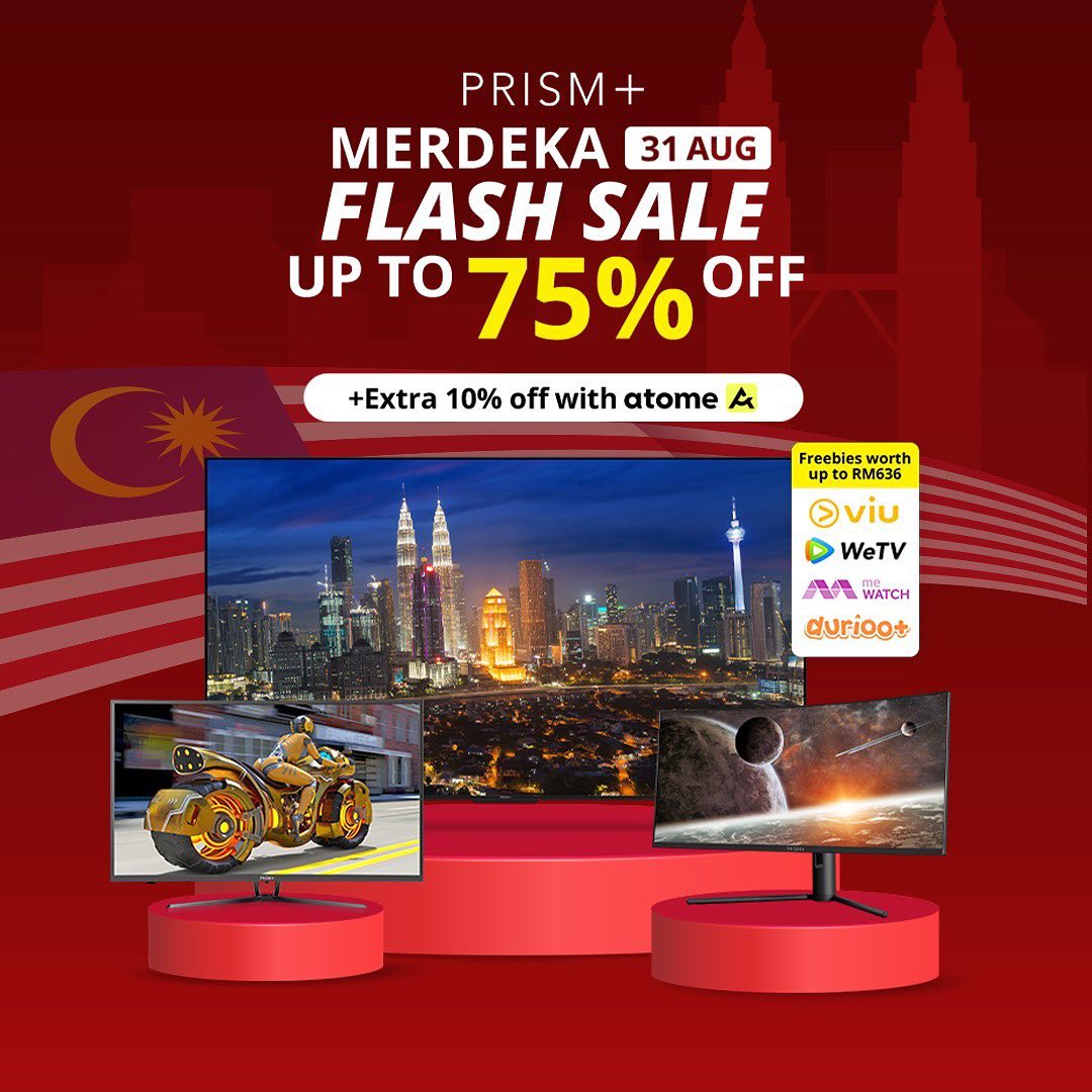 Prism+ Malaysia - Selamat Hari Merdeka! 🥳🎊 Celebrate Merdeka Day with ...