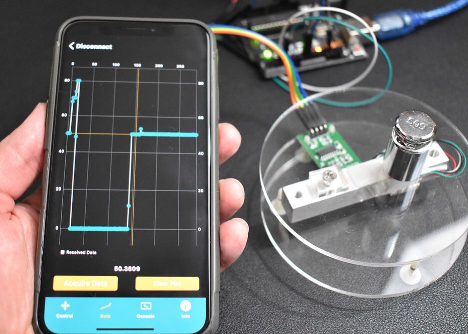 Maker - - Smartphone Scale with Arduino and Load Cell - . . . I ...