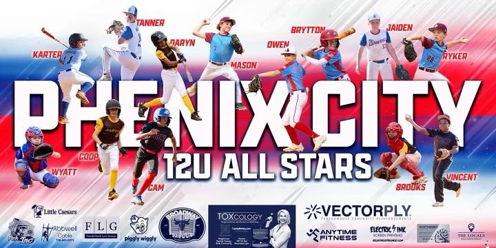 Phenix City 12U Little League All-Star Team