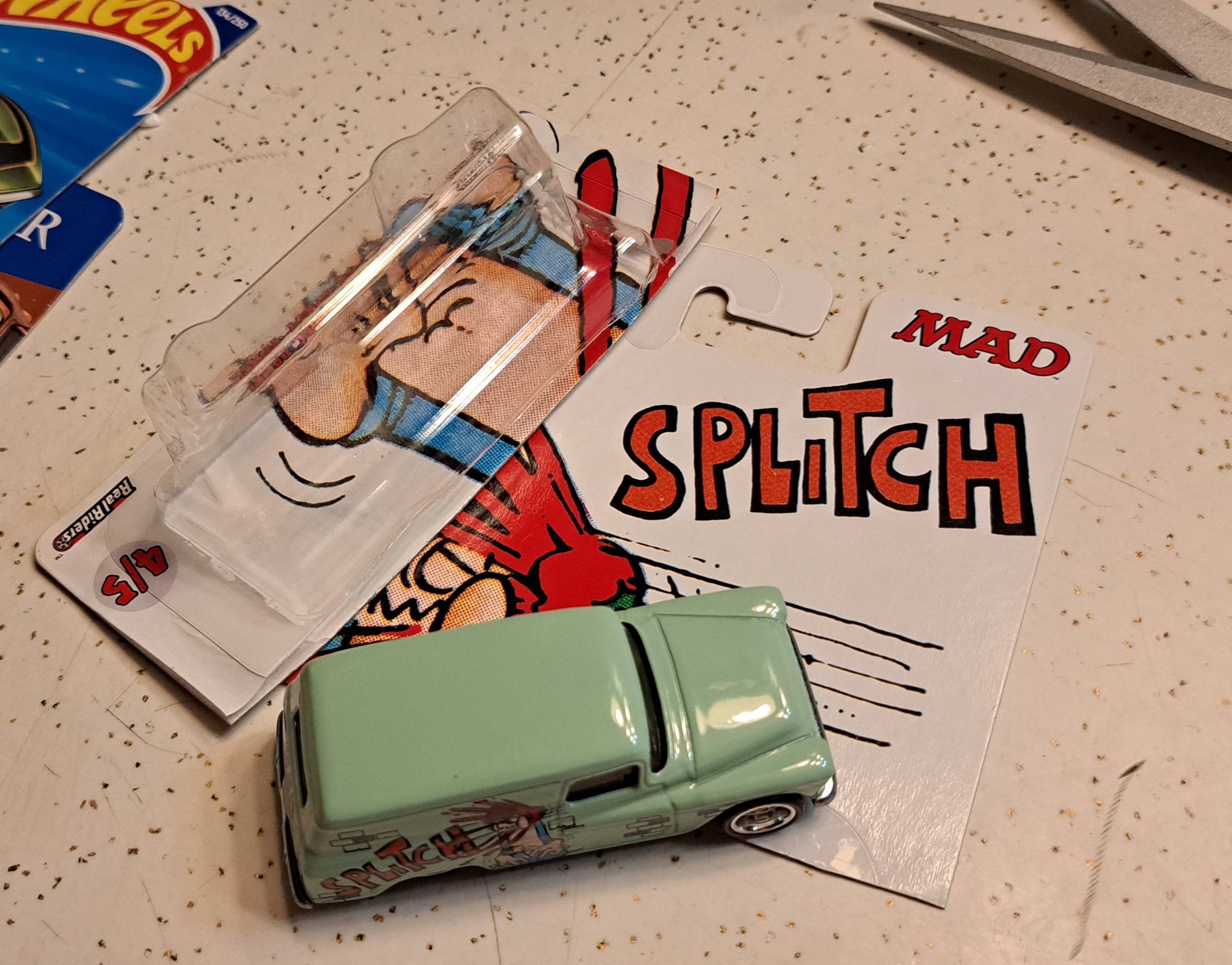 Found a 3rd piece from the Hot Wheels Mad Magazine set from 2018