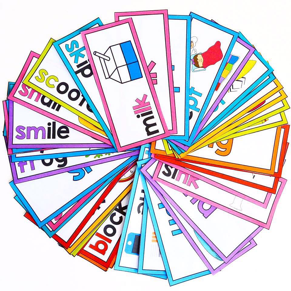 These Blends and Digraphs Cards are... - Tales From Miss D