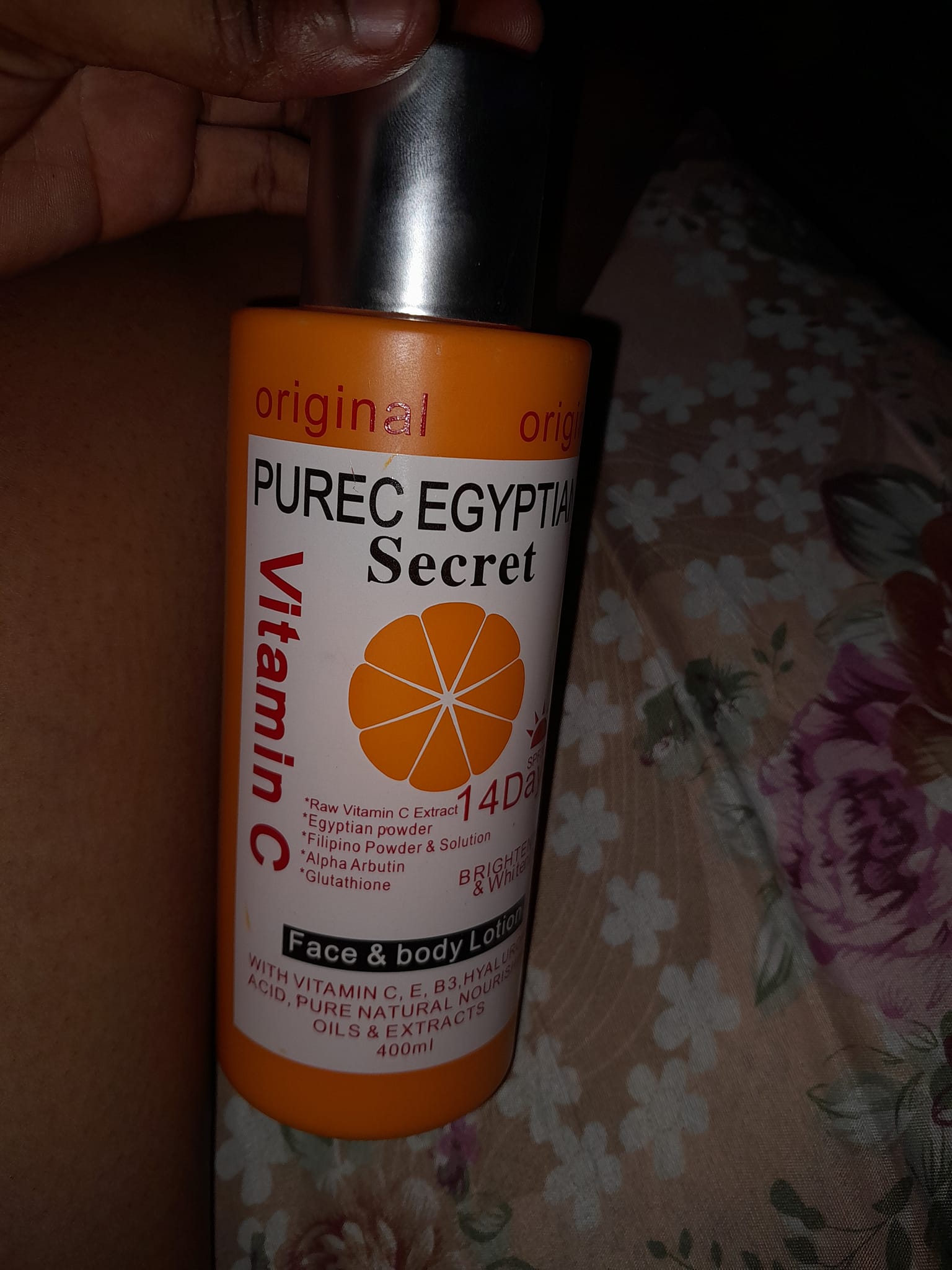 Has anyone used Purec Egyptian Secret Vitamin C lotion?
