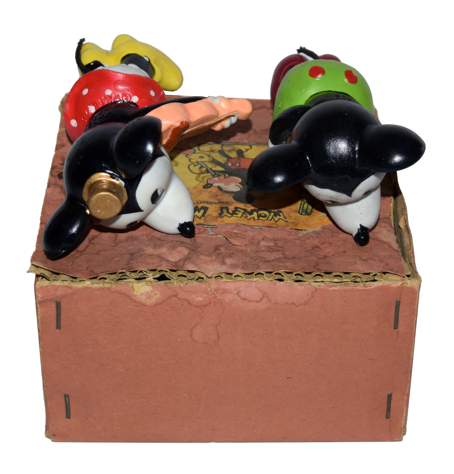 Rare Vintage Disney Collectibles Showcase Featuring Mickey Mouse