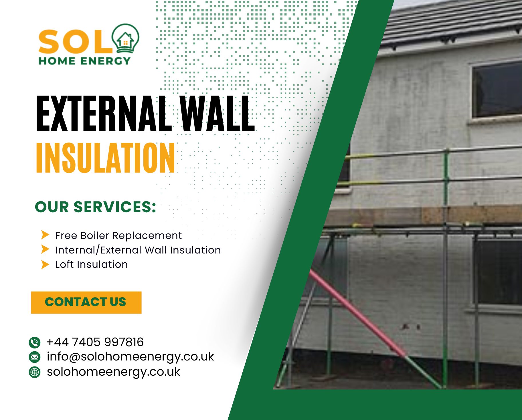 Solo - 🔥Enhance Your Home with Free External Wall Insulation through ...