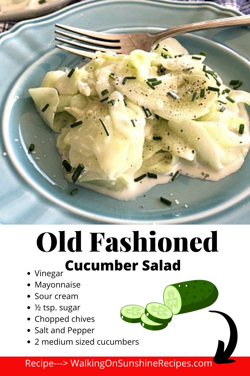 Salad days are here! Try my Oma's Simple Creamy Salad dressing on your green salad