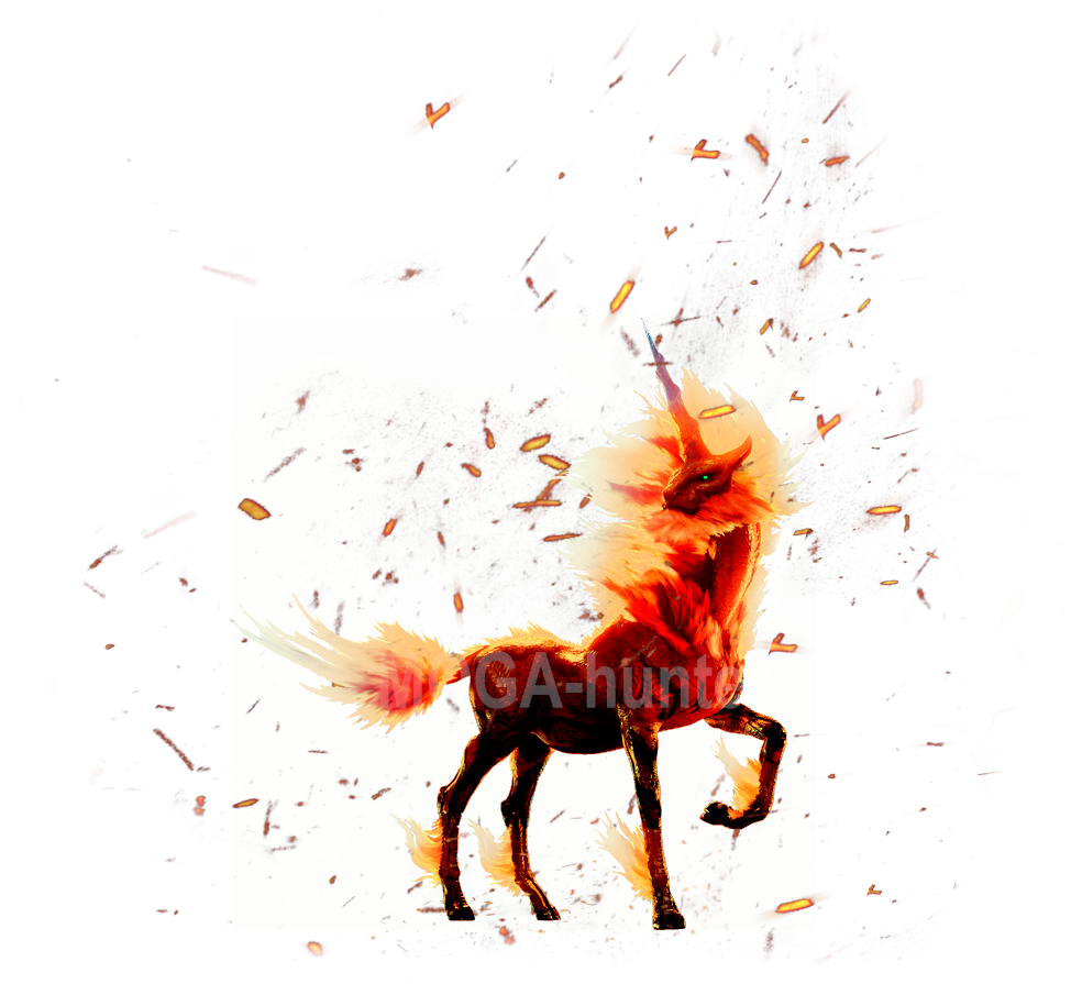火麒麟 Fire Kirin Credit:... - Monster Hunter Asia 魔物獵人 遊戲資訊