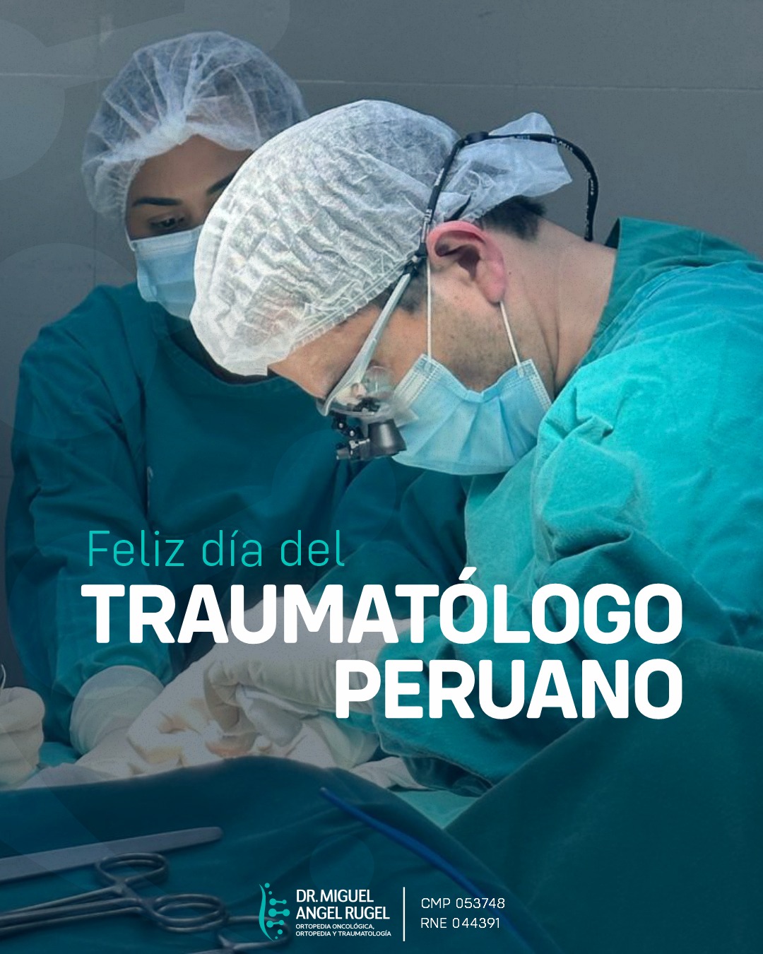 Dr. Miguel Rugel - ¡Aquí celebramos el Día del Traumatólogo Peruano ...