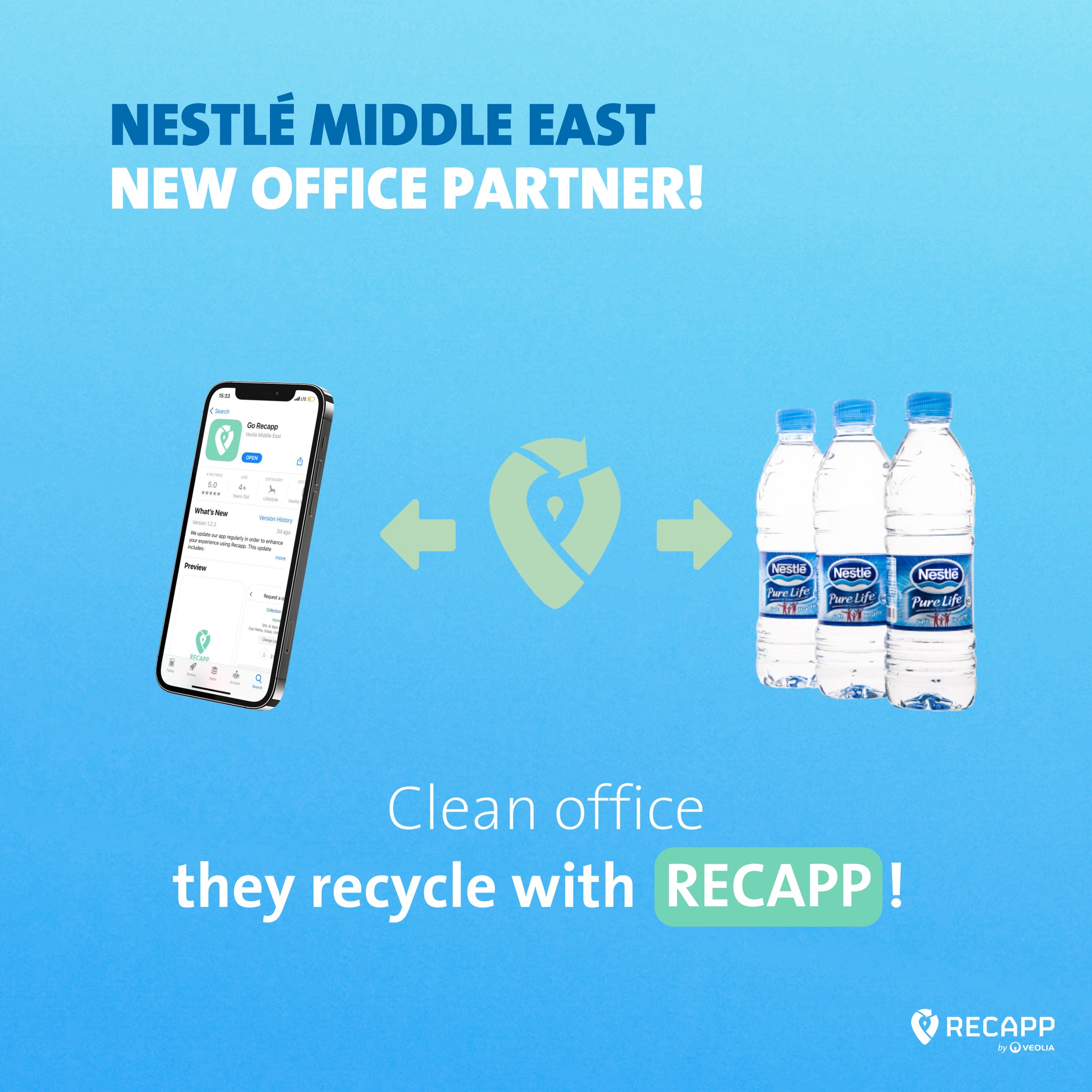 Go Recapp - Nestlé recycles with RECAPP! At Nestlé they... | Facebook