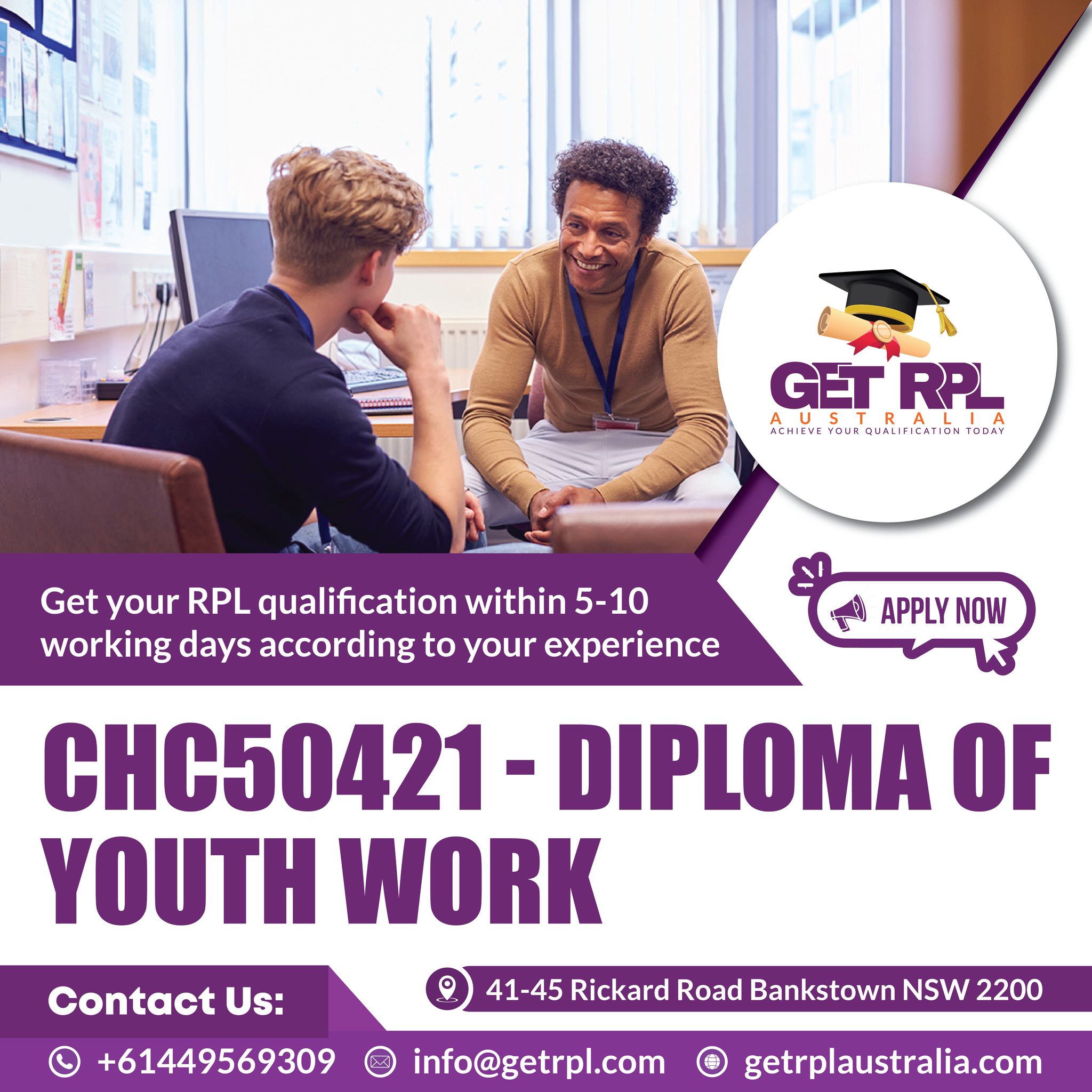 Get RPL Australia - 🎓 Earn Your CHC50421 - Diploma of Youth Work ...