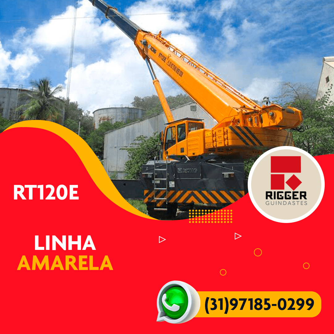 rigger_guindastes - RT120E um modelo high-end desenvolvido por XCMG e ...