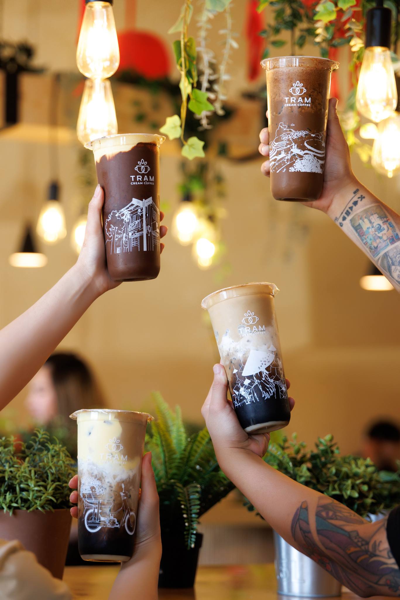 ☕ Craving a Vietnamese cream coffee? Visit Trạm Cream Coffee with