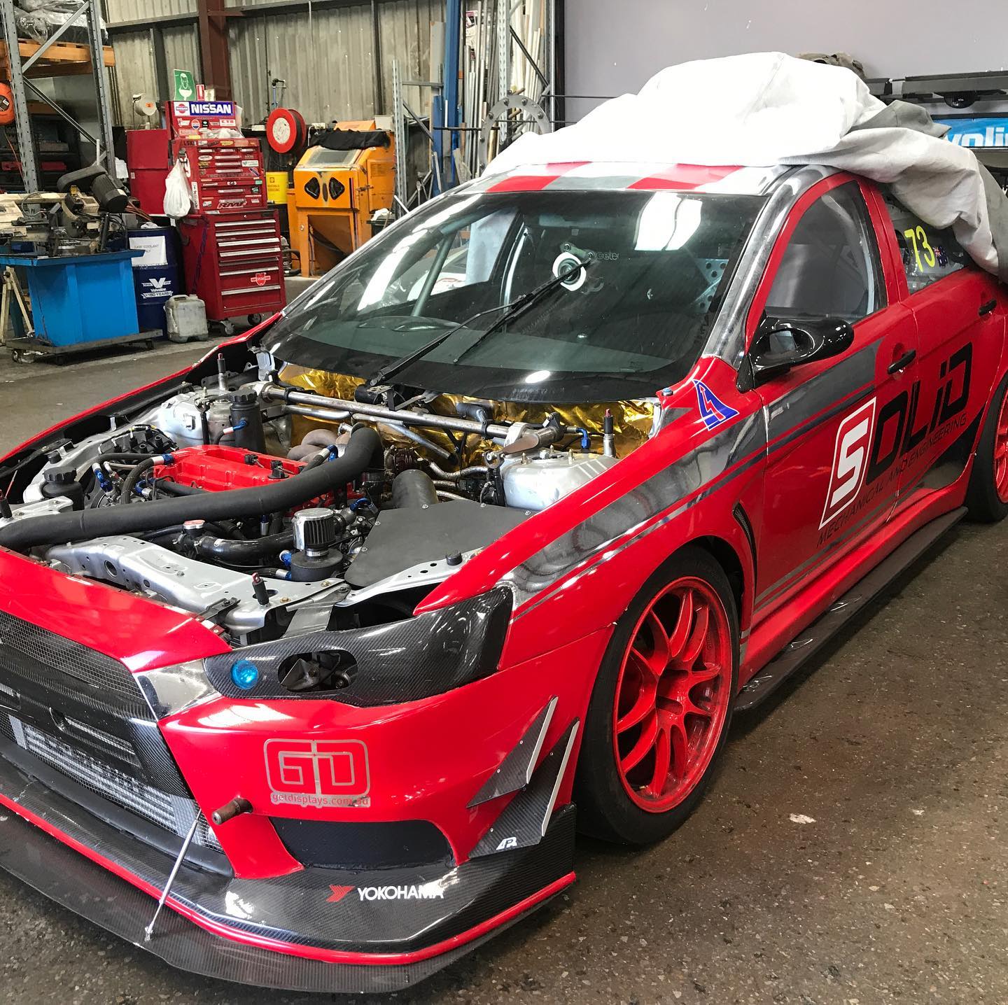 Covers coming off this quick evo... - TBT Wiring and Tuning