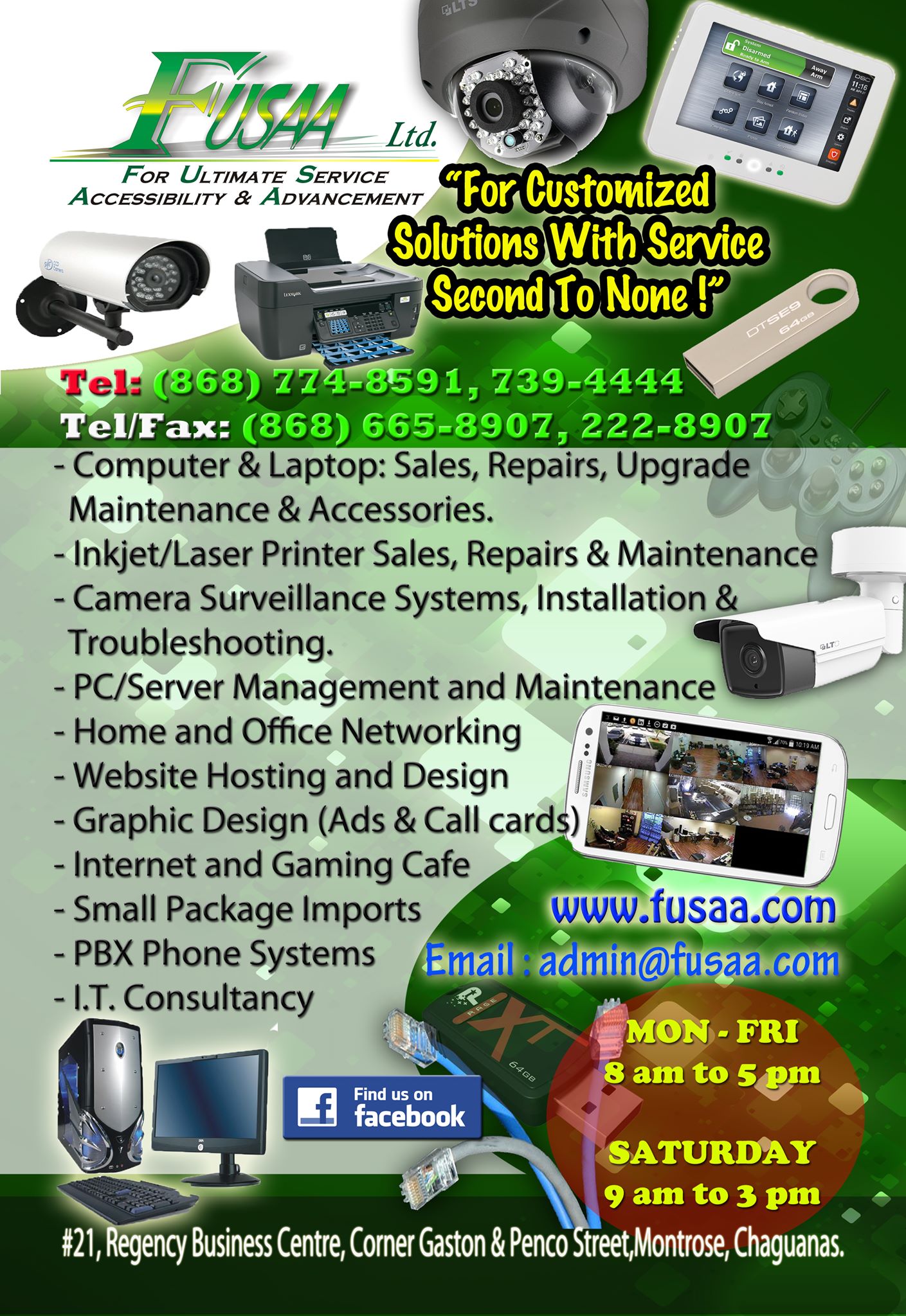 Fusaa LTD | Chaguanas