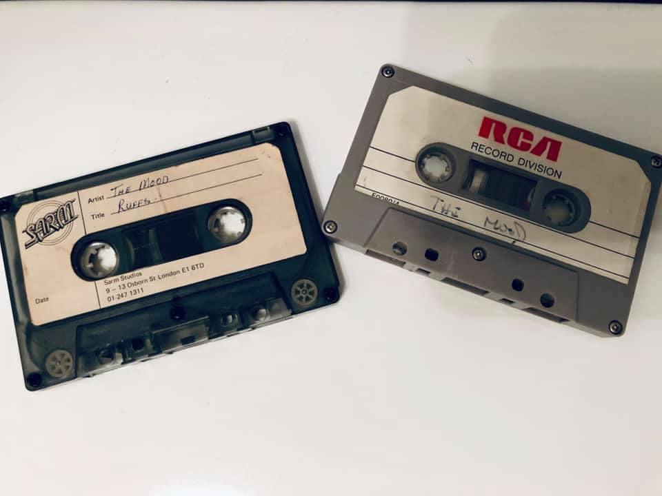 Old cassettes from various studio sessions… Neil x #PetText