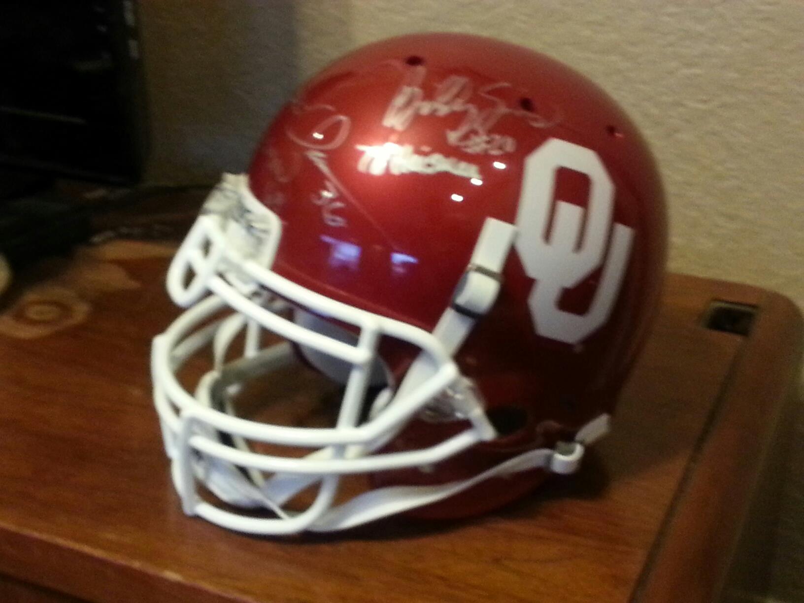 craigslist okc ou football helmets NCAA Oklahoma Sooners Full Size Speed Replica Helmet, Red, Medium : Sports & Outdoors Oklahoma Sooners Riddell Speed Mini