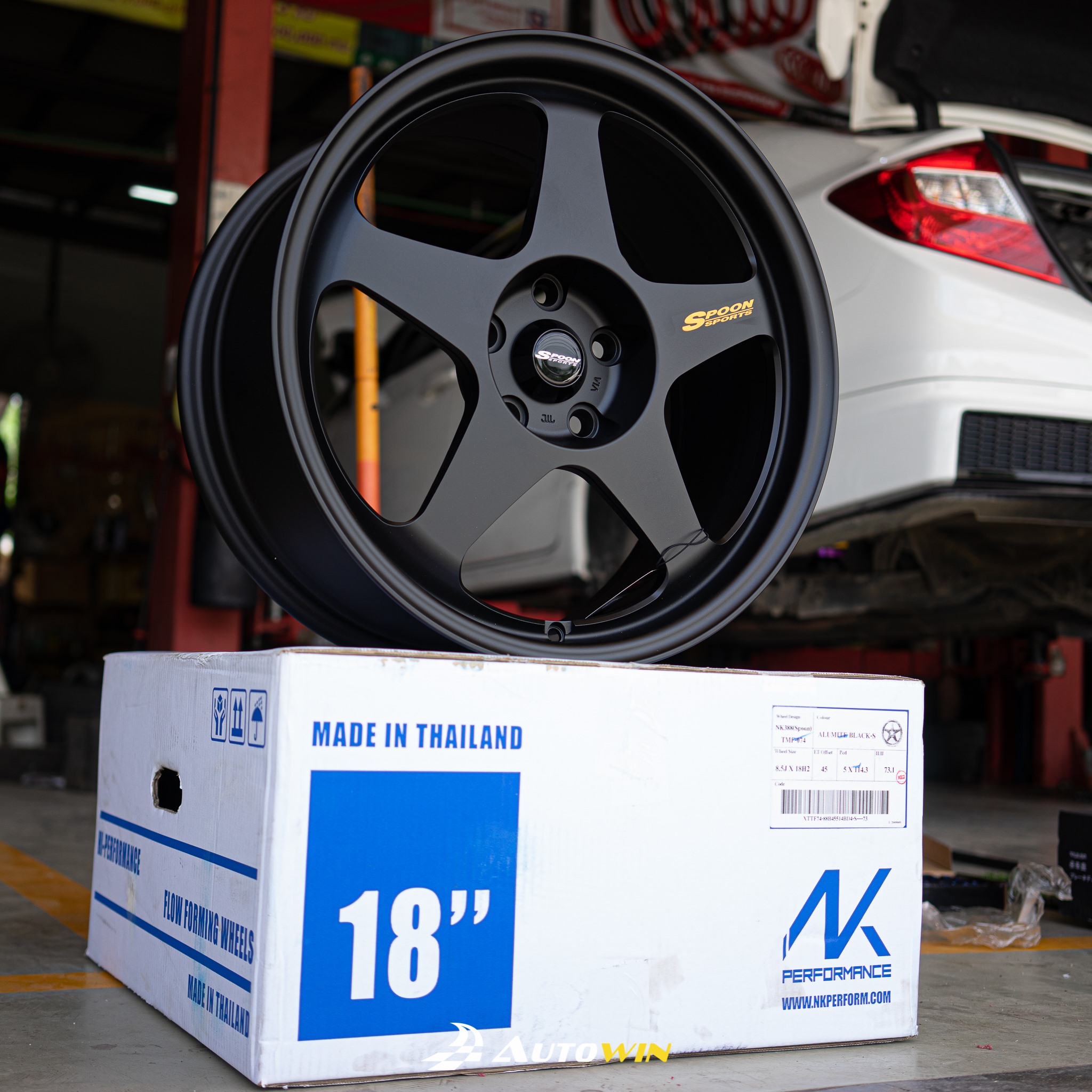 สปูน NK388 18 นิ้ว งาน #NKPerformance #Flowforming เข้าประจำการที่ ...