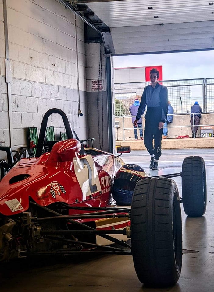 Luke - Great to be back at Silverstone for the Walter Hayes Trophy ...
