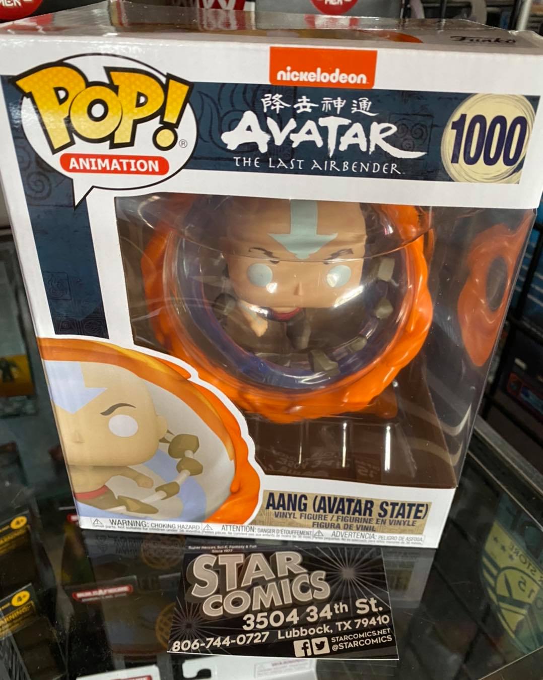 Funko Pop Avatar AANG 1000 – Édition Spéciale Glows In The Dark (Limité) Pour Fan Absolu Glows In The Dark Funko Funko Pop Avatar AANG 1000 – Édition Spéciale Glows In The Dark (Limité) Pour Fan Absolu Glows In The Dark Funko
