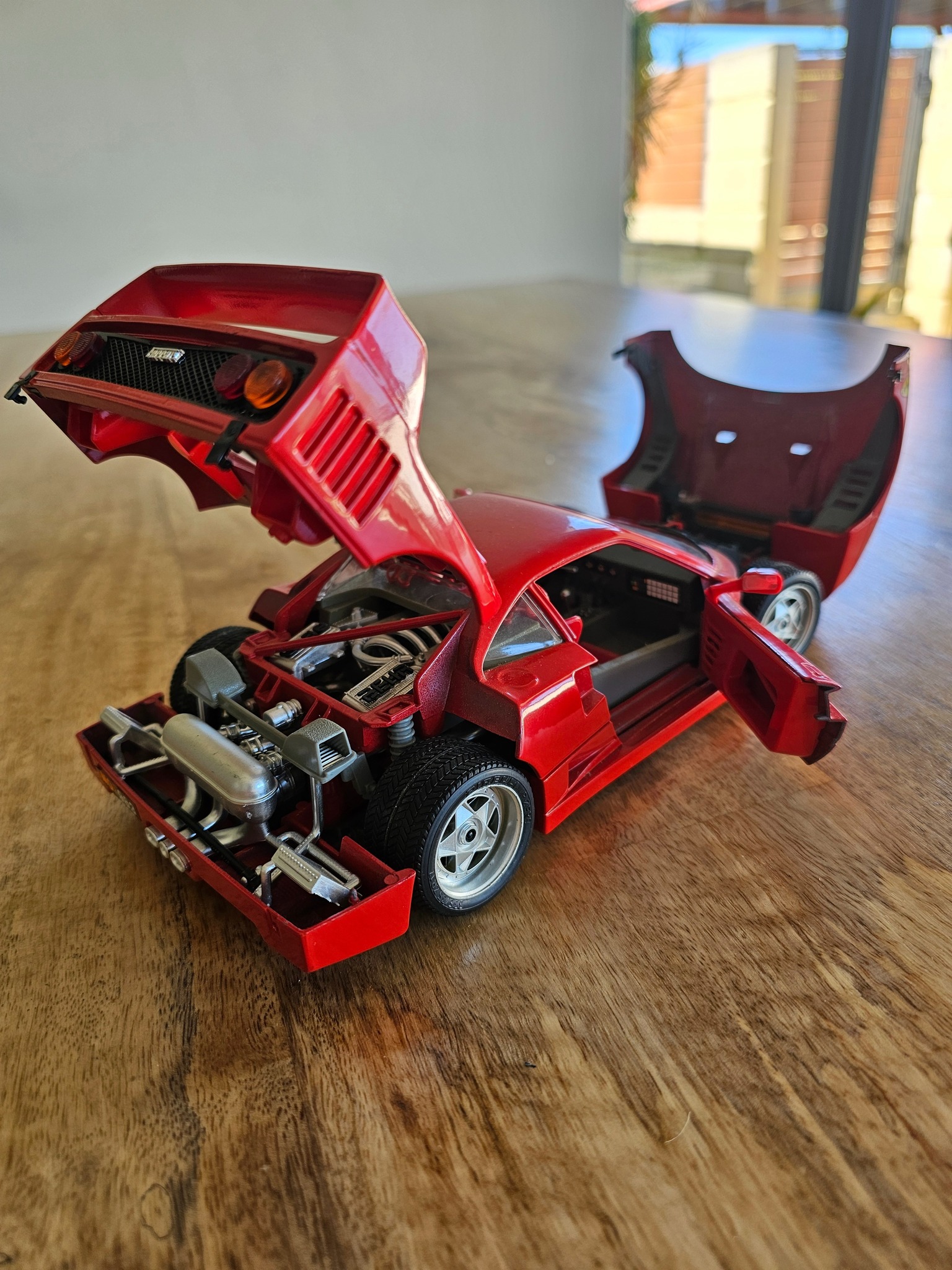F40 Bburago 1:18 childhood toy revival