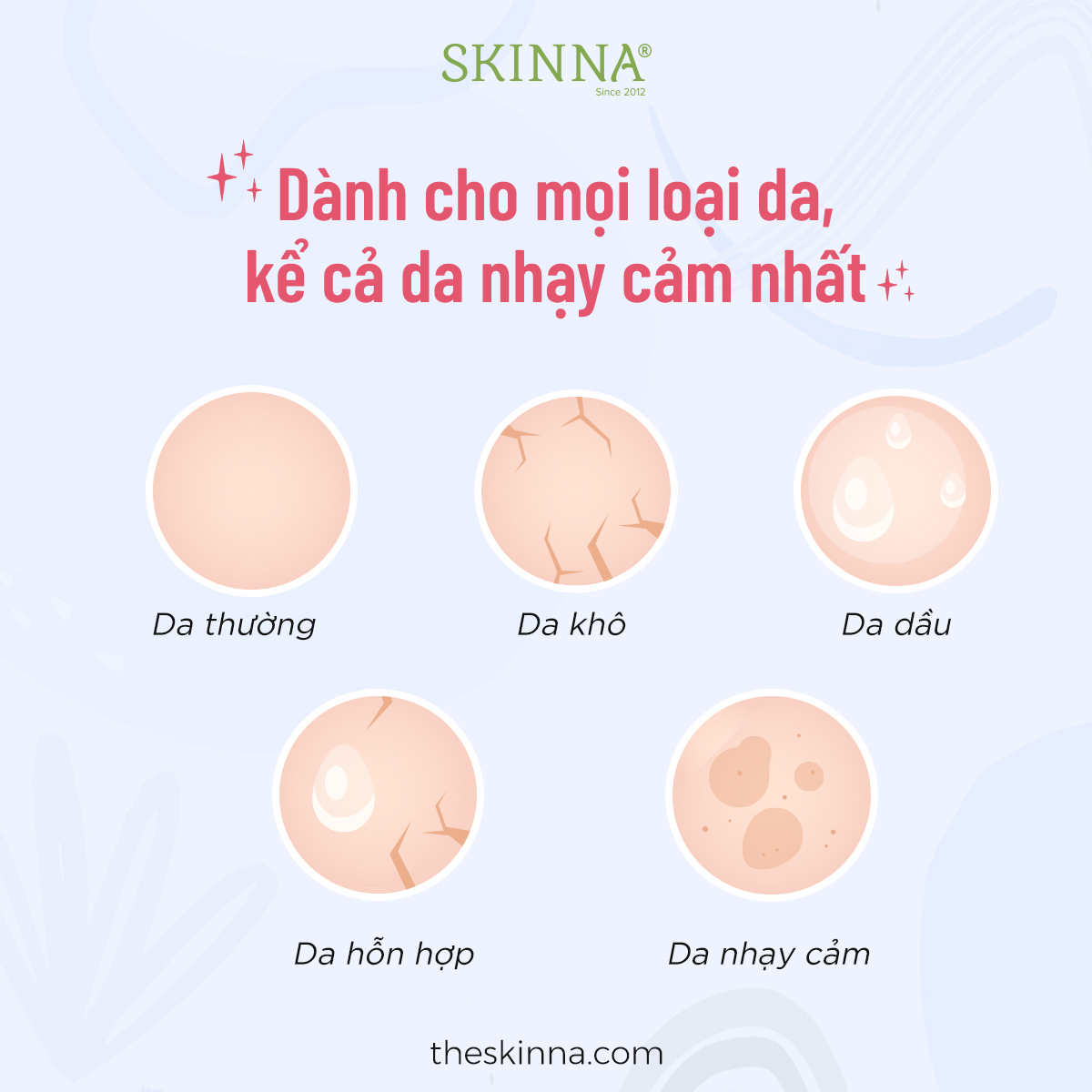 Skinna - Hyaluronic Acid an toàn và phù hợp với mọi loại da. 👉Đặt MUA ...