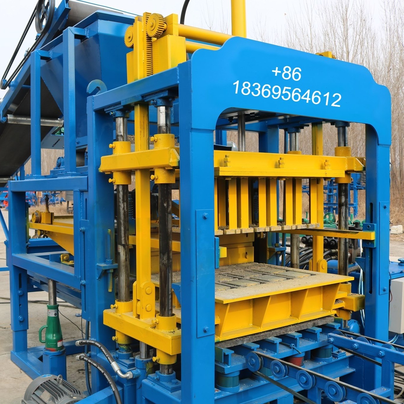 Hot Selling Brick Making Machine Block Mold Building Cement Block ...
