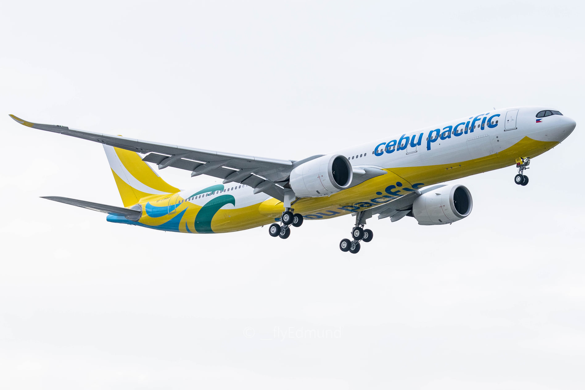 Cebu Pacific Airbus A330-900neo takeoff