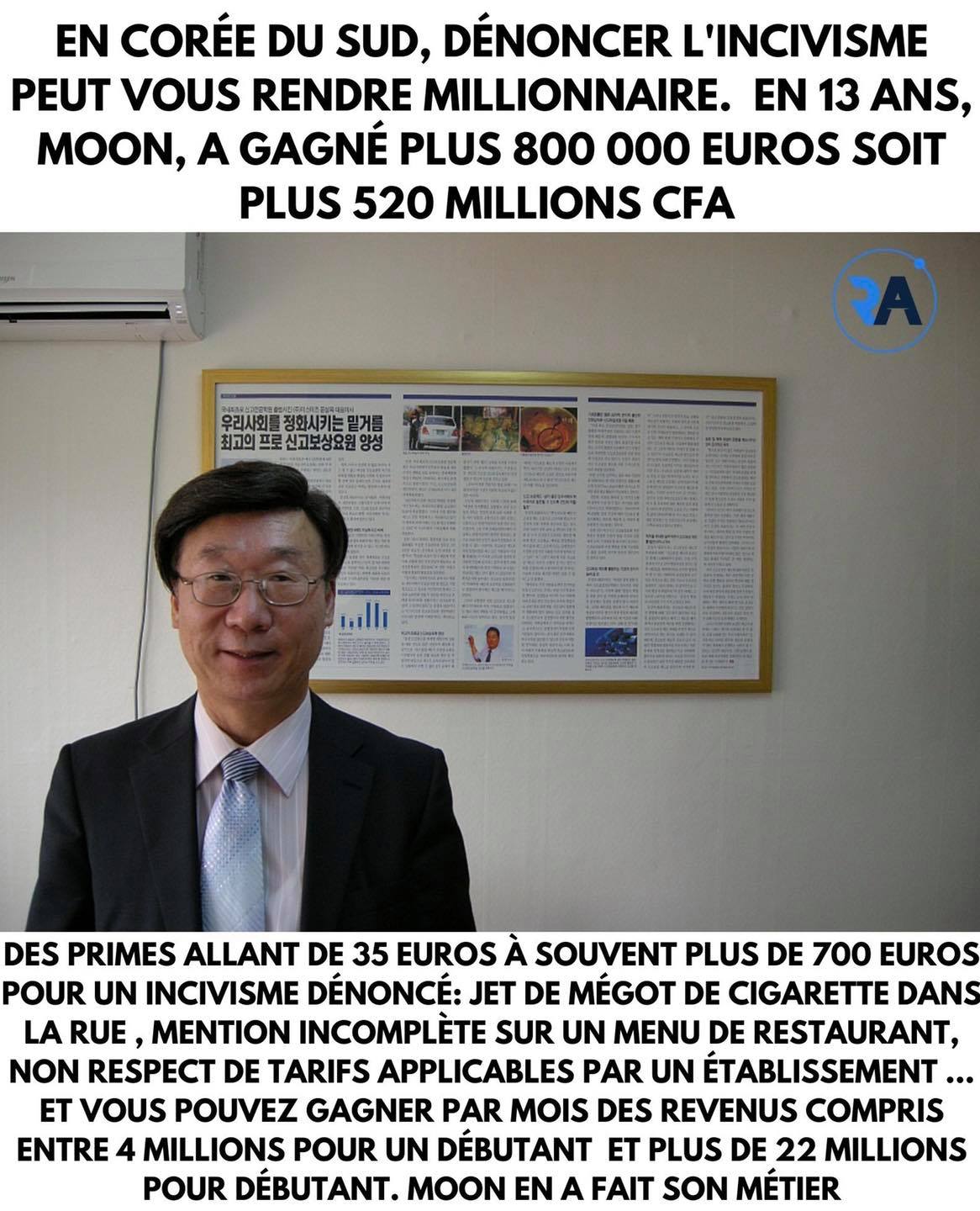 R A - En Corée, Moon est un expert en délation . En 13 ans... | Facebook