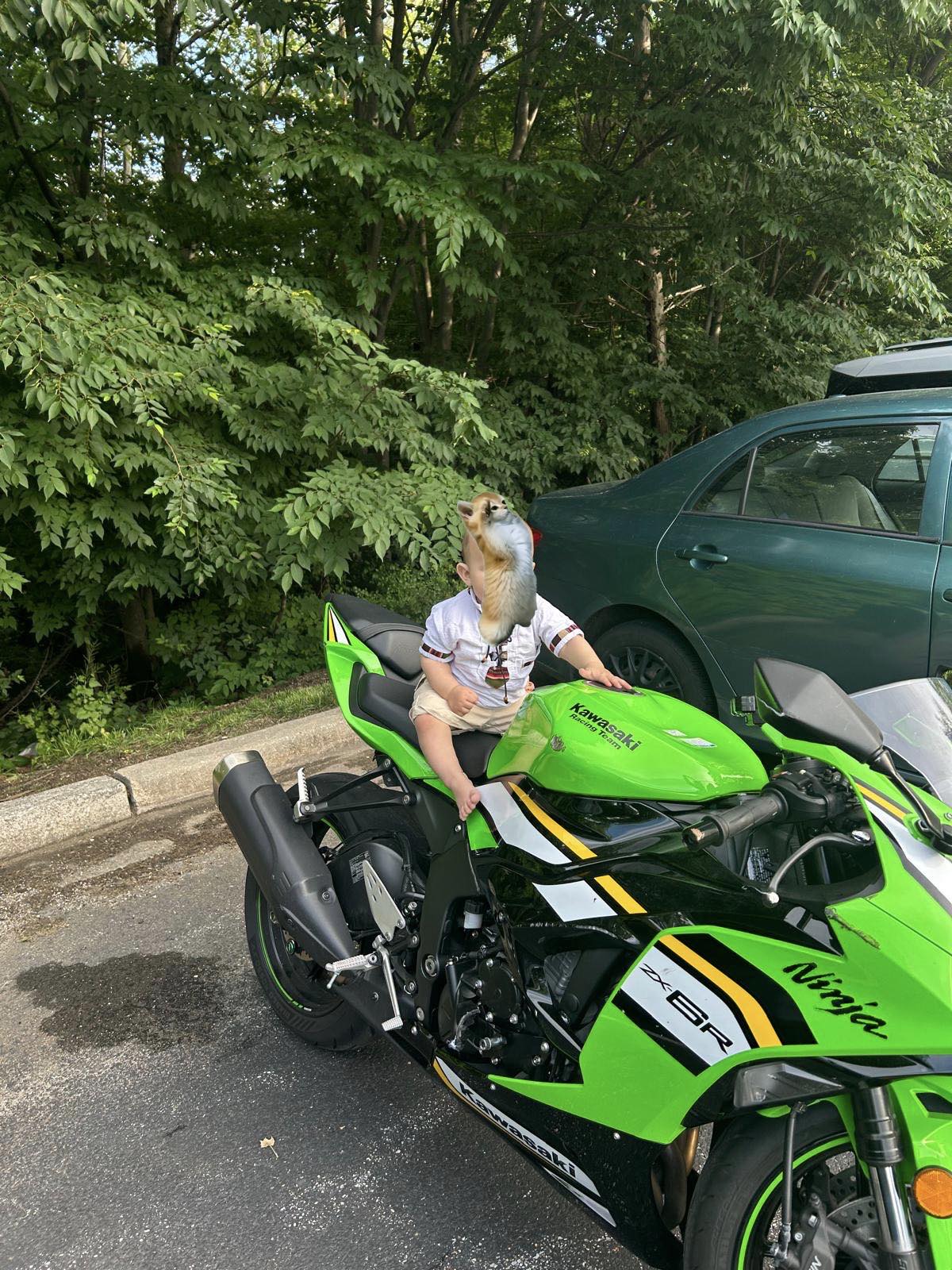 Stolen 2025 Kawasaki ZX6R near Jessup, Maryland