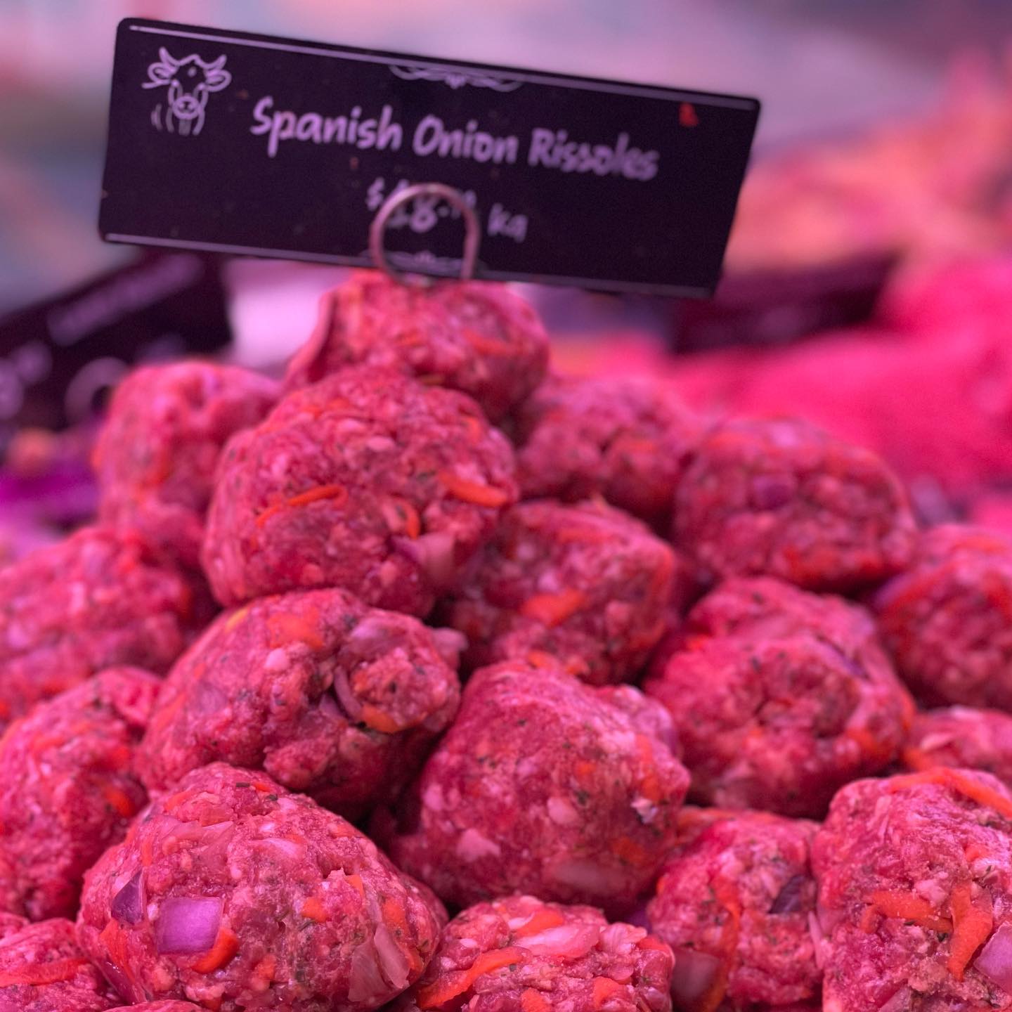 Our spanish onion rissoles are an... - S & S Meats Mudgee