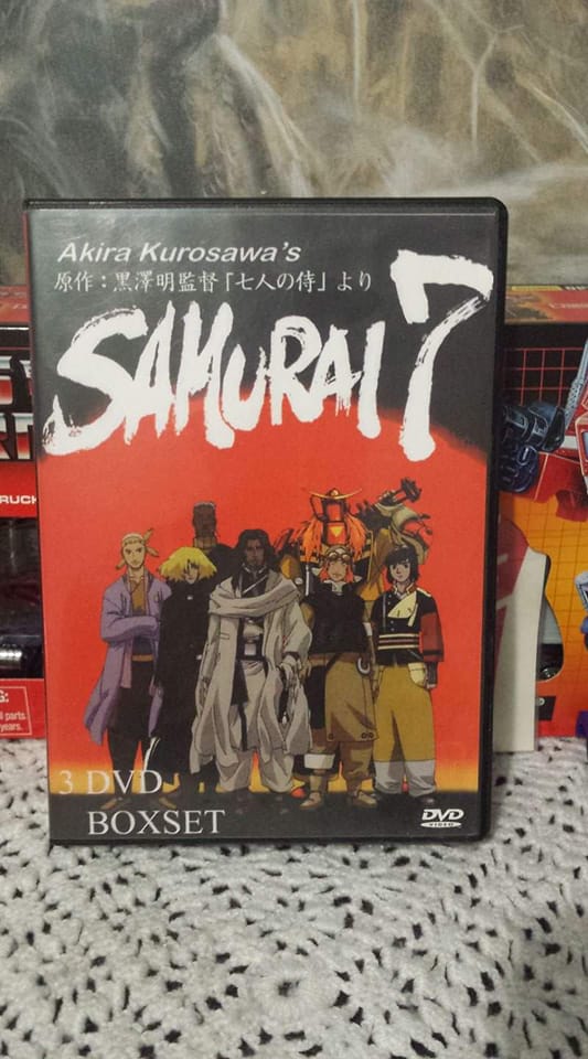 My beautiful box set. Samurai 7! This is a Masterpiece