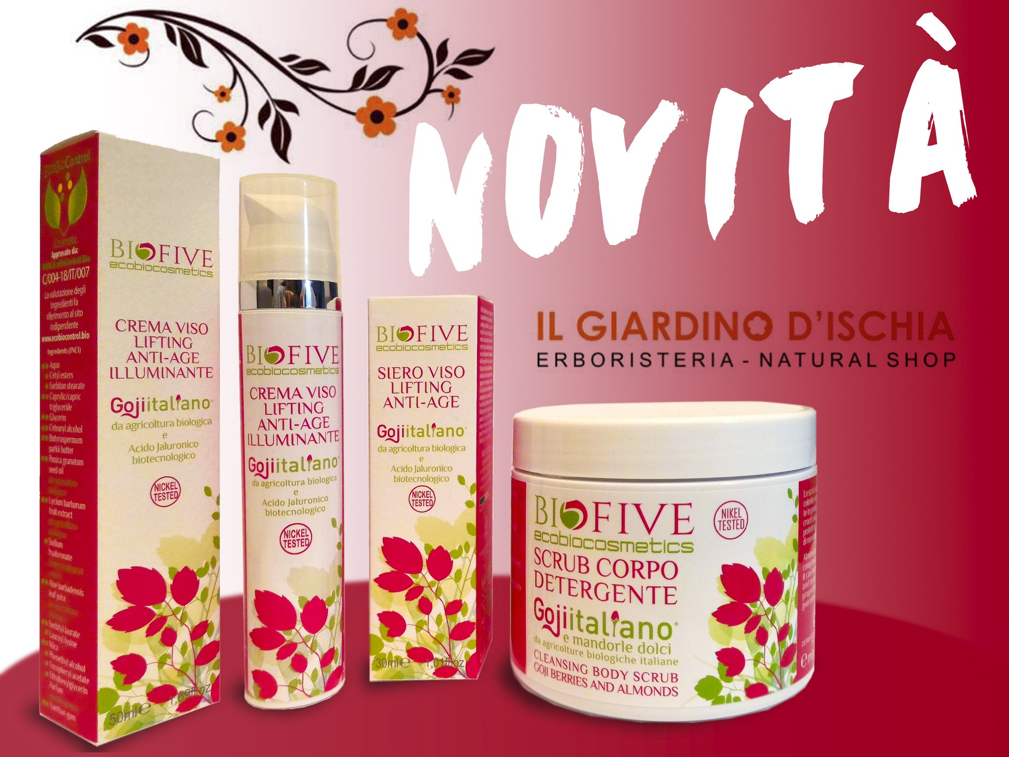 Presso Il giardino d'Ischia... - Biofive Ecobiocosmetics | Facebook