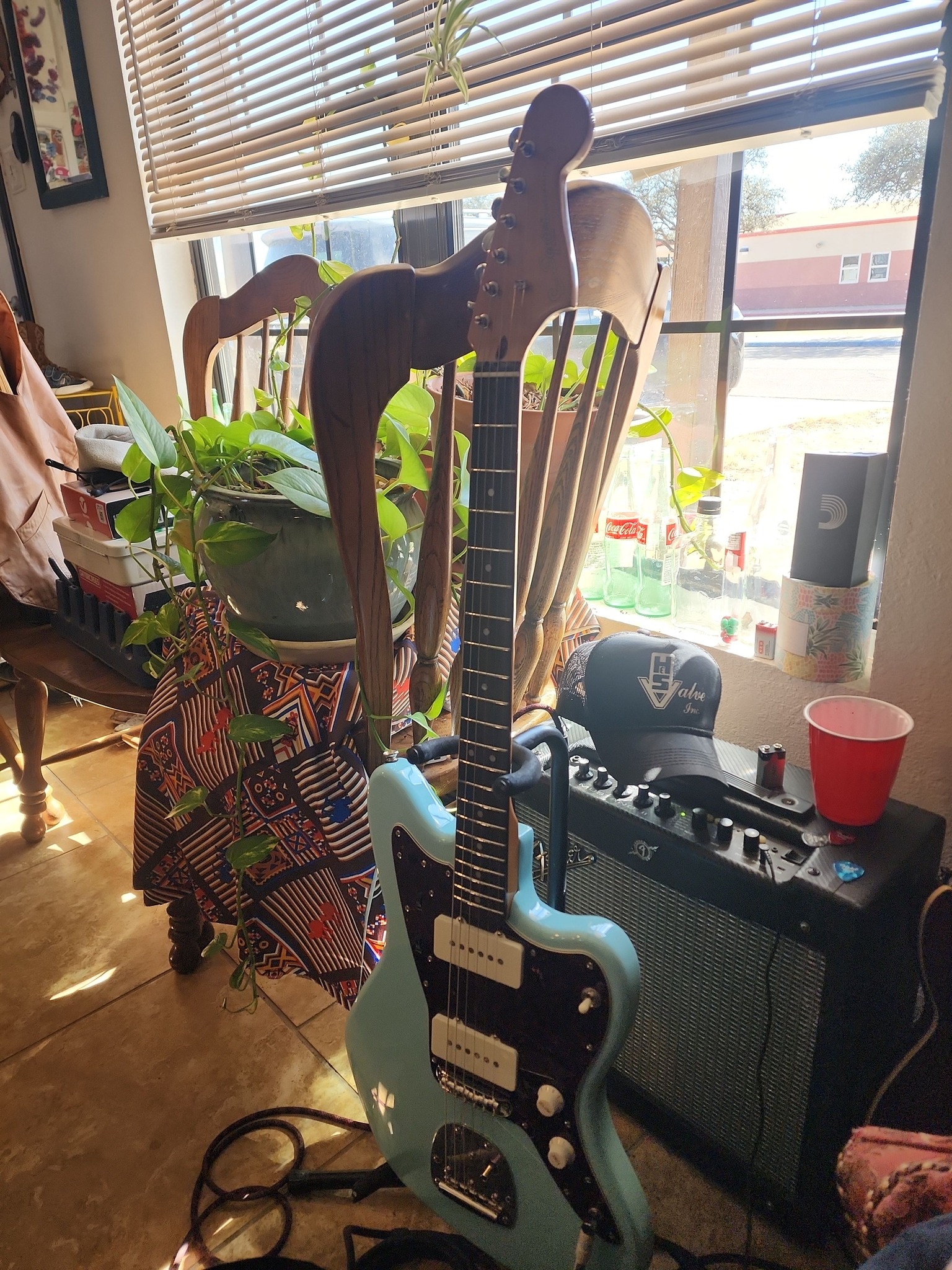 Upgraded Squier Jagmaster with Seymour Duncan 59 humbucker