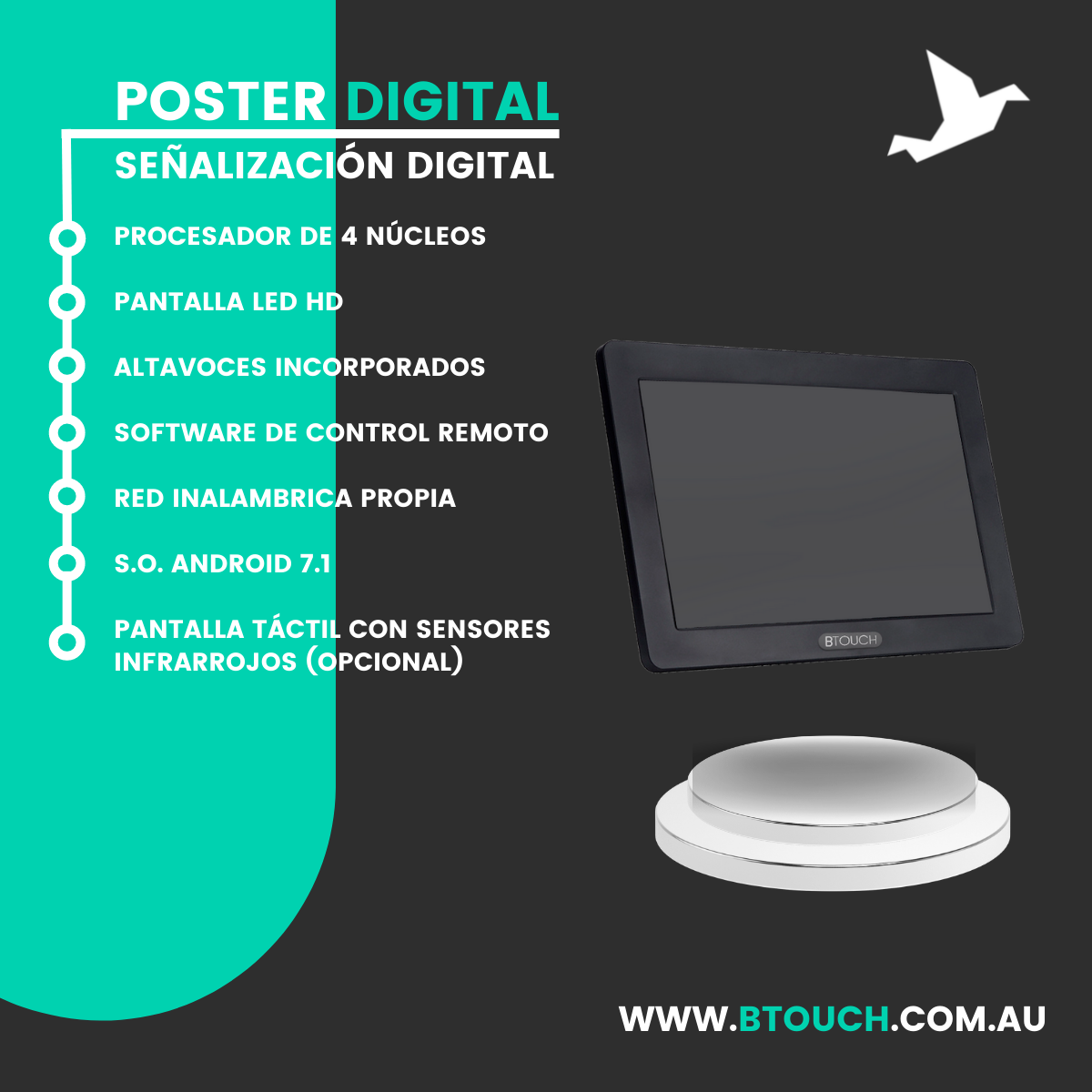 La Señalización Digital le permite... - BTouch Australia