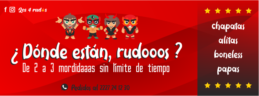 Los 4 rudos FoodTruck | Puebla
