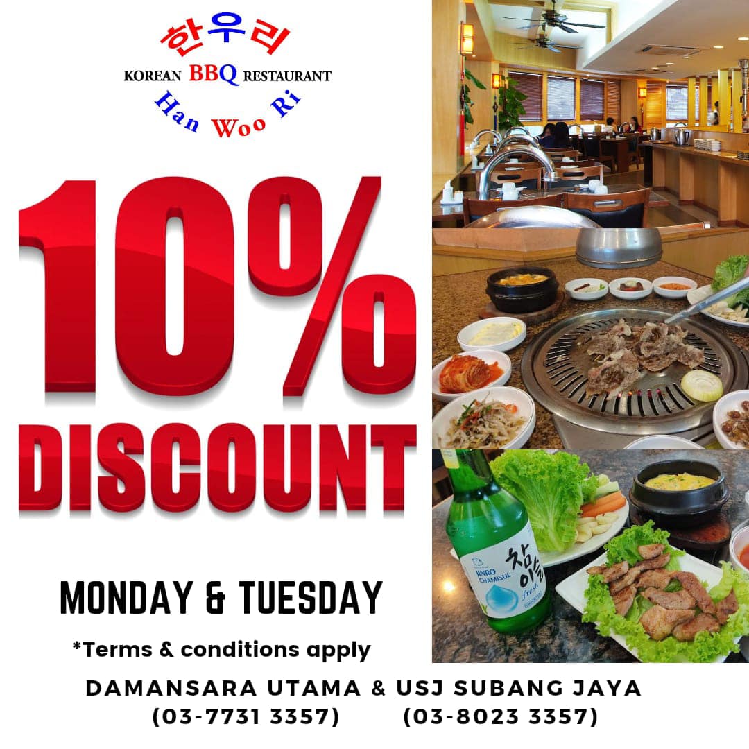 Han Woo Ri Korean BBQ Restaurant - USJ TAIPAN - Home