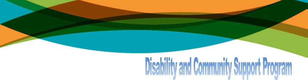 Disability and Community Support Program