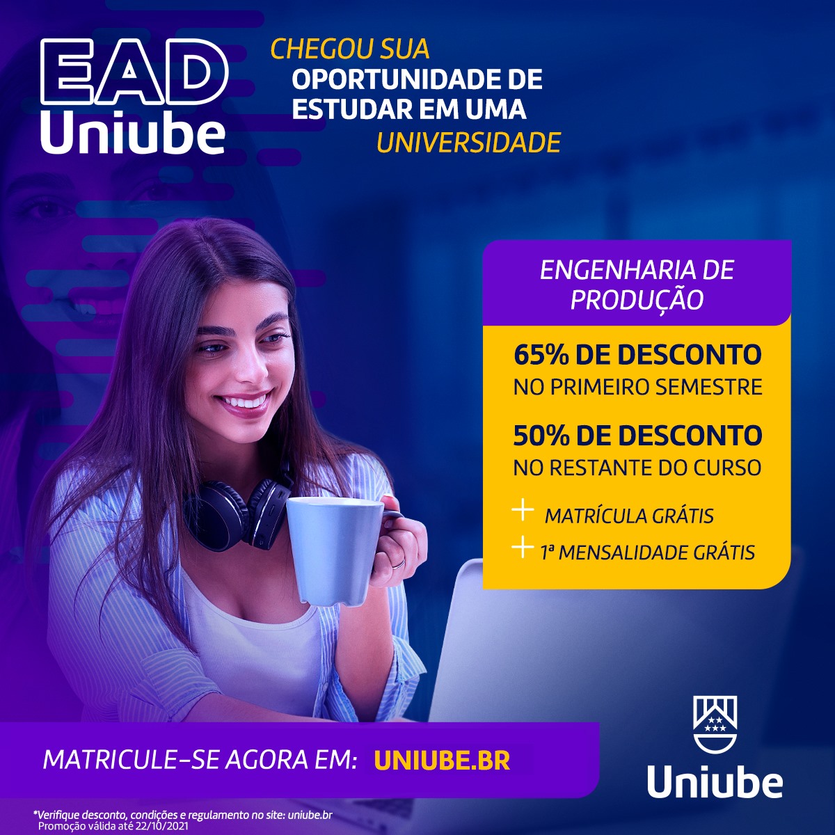 Venha para a EAD Uniube e fique... - Uniube Polo Uberaba