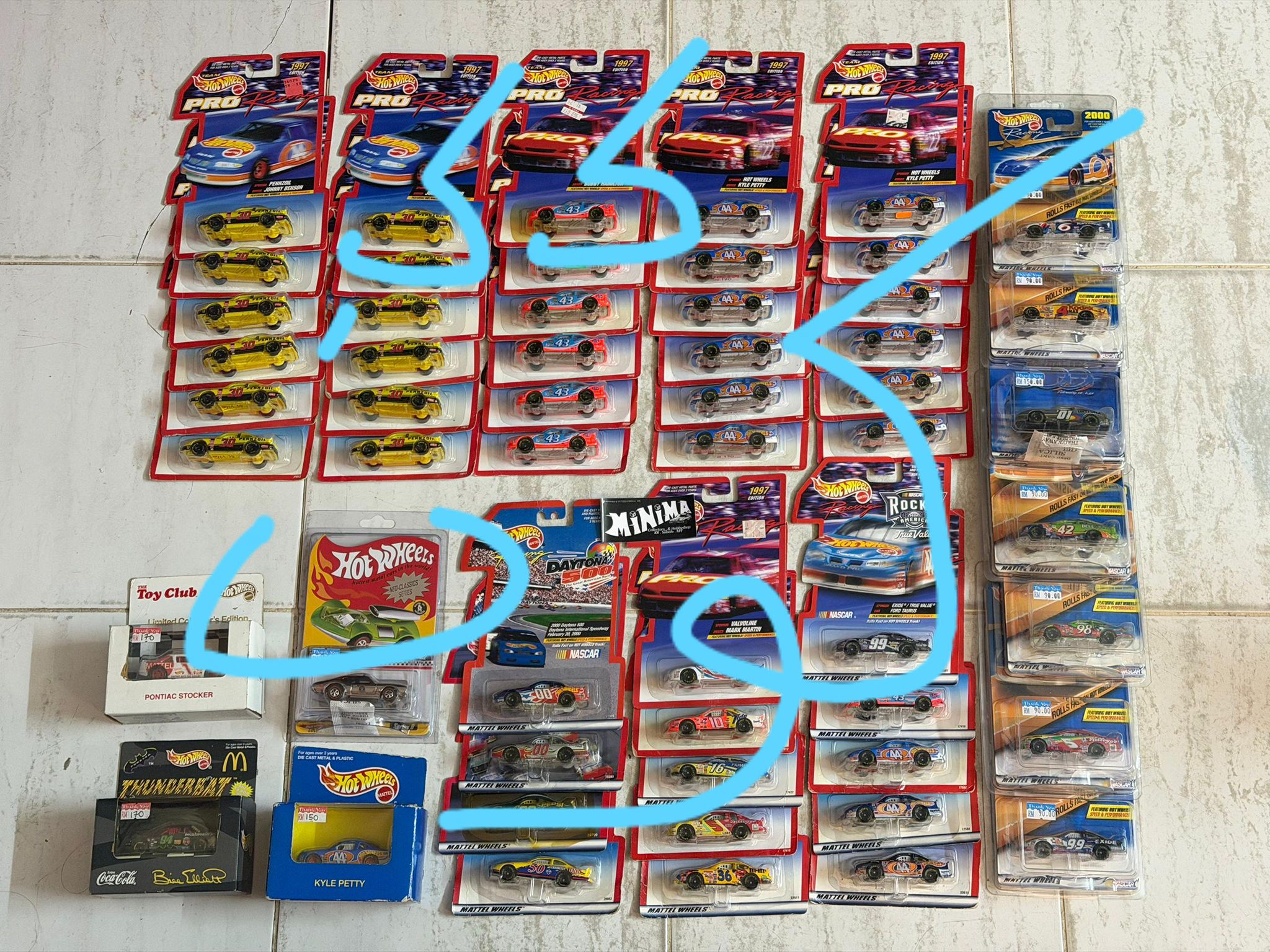 wts RM5500 lot of 55pcs ; (Jualan Lot kecil, khas utk organizer²