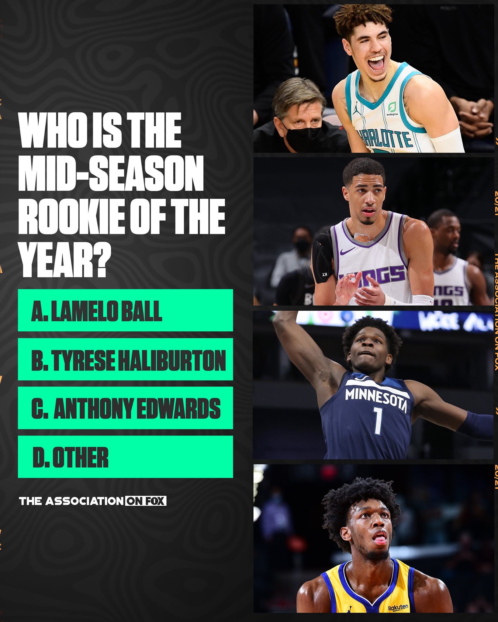 LaMelo Ball, Anthony Edwards, and Tyrese Haliburton are all oozing 