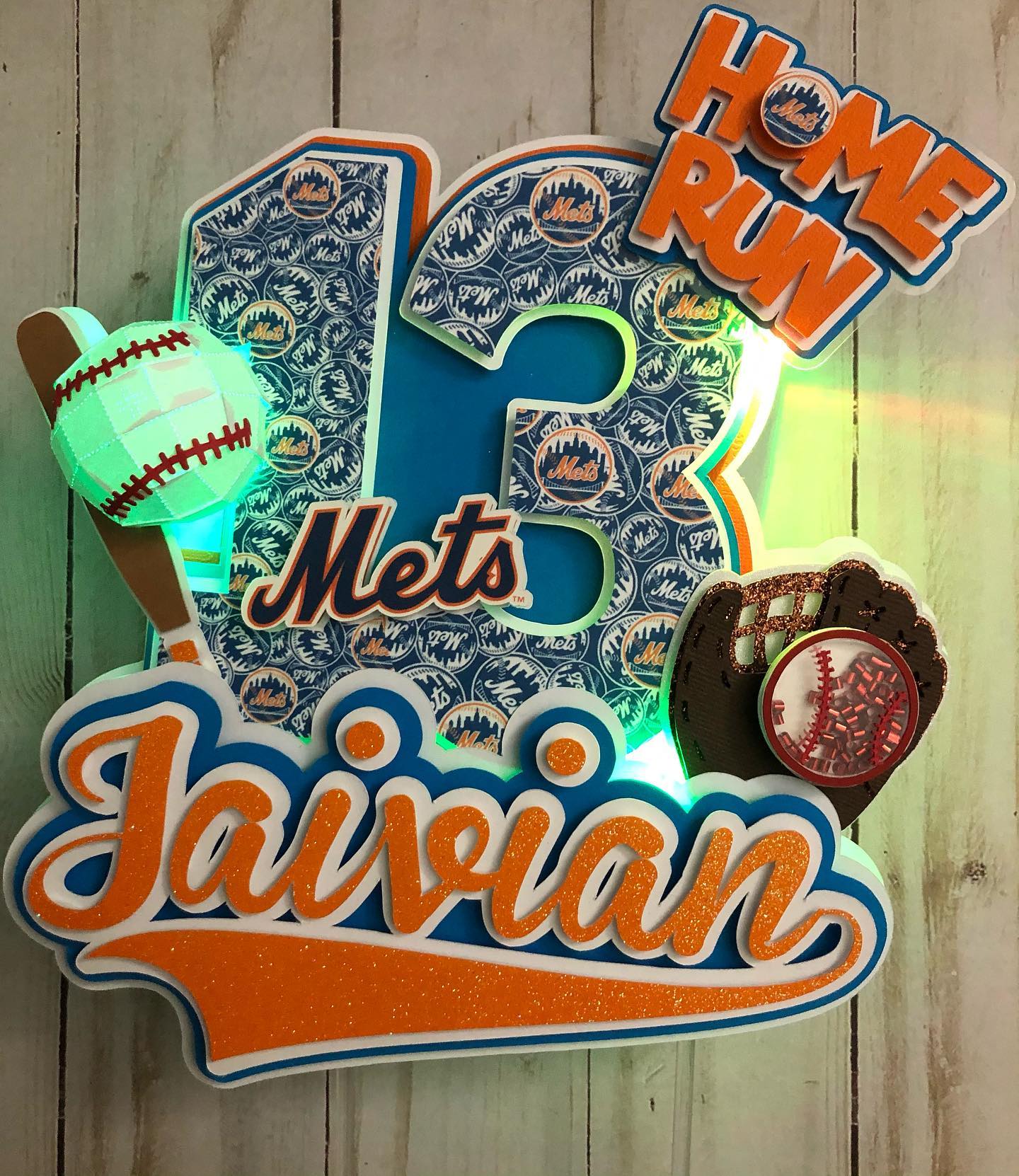 New York Mets Cake Topper... - Hello Craft by KGF